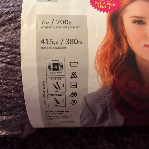 Lot of Lion Brand Touch of Alpaca Yarn - Picture 2 of 5